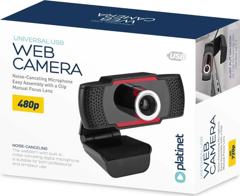 Interneto kamera – Platinet PCWC480 480p interneto kamera