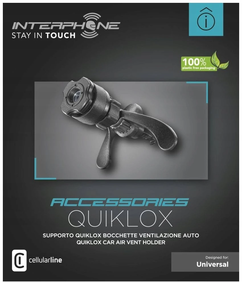 Interphone QUIKLOX laikiklis prie ventiliacijos angos