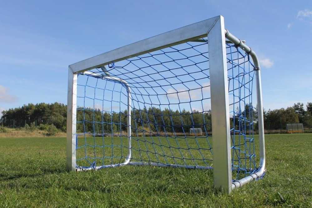 Interplastic Tarpplastikiniai futbolo vartai, 120 x 80 cm, sulankstomi (00693)