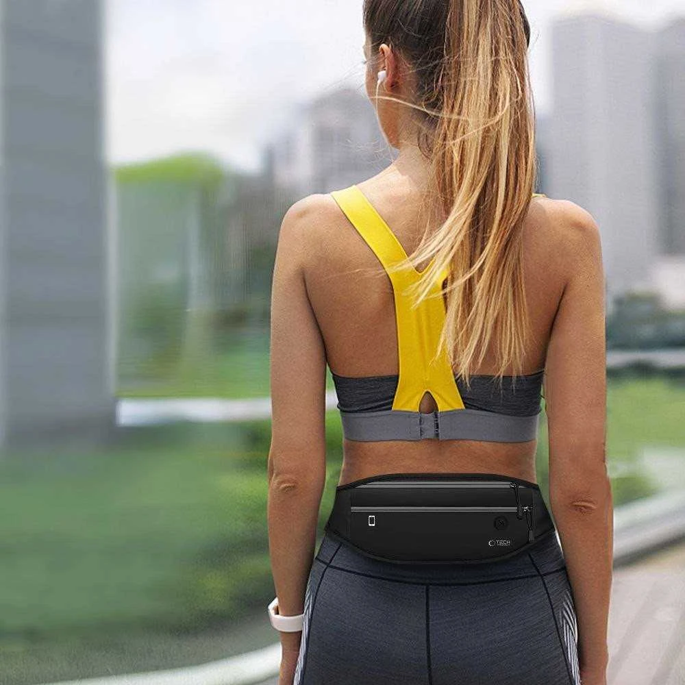 Tech-Protect M7 Atsparus vandeniui Pouch - Juodas