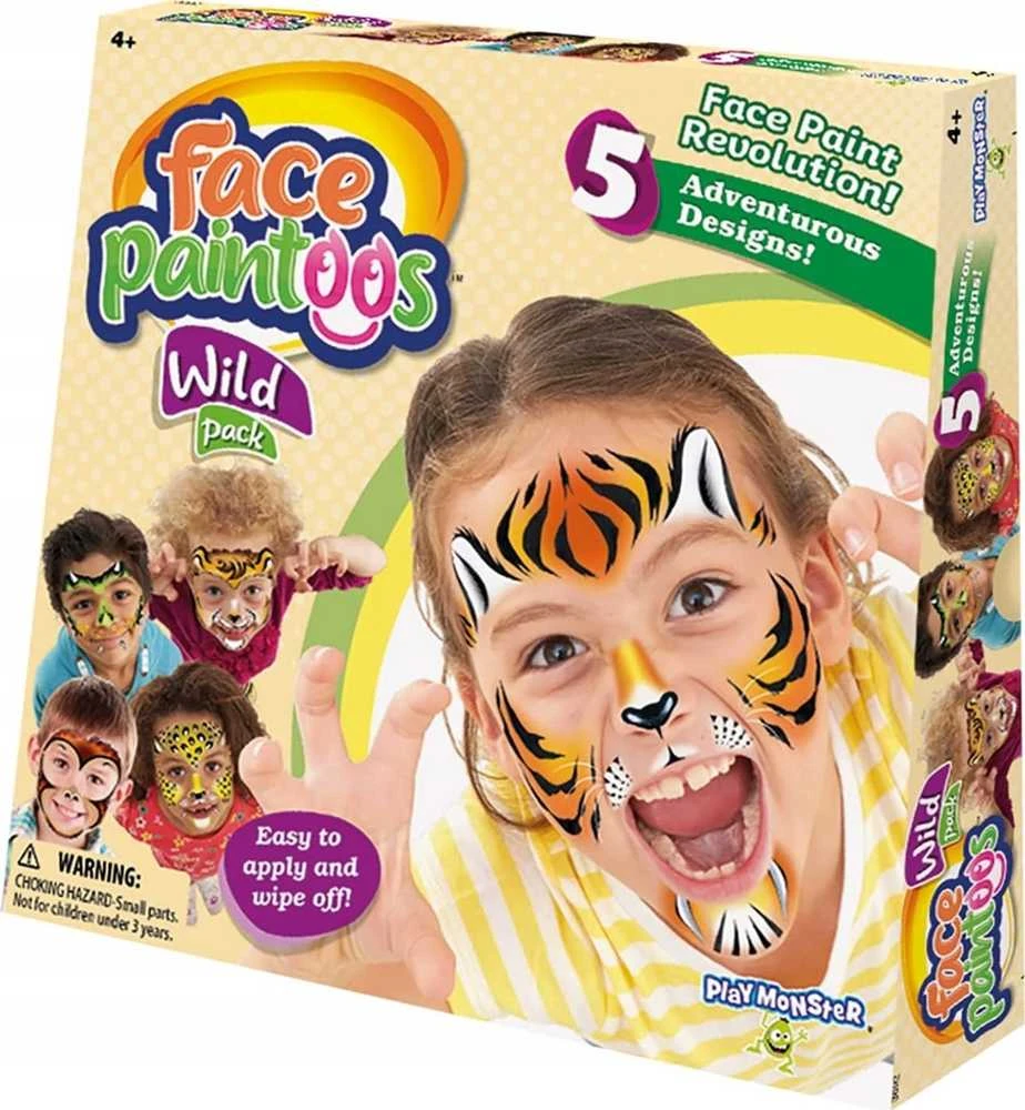 Interplay Entertainment FACE PAINTOOS Magical Pack, 6 vnt