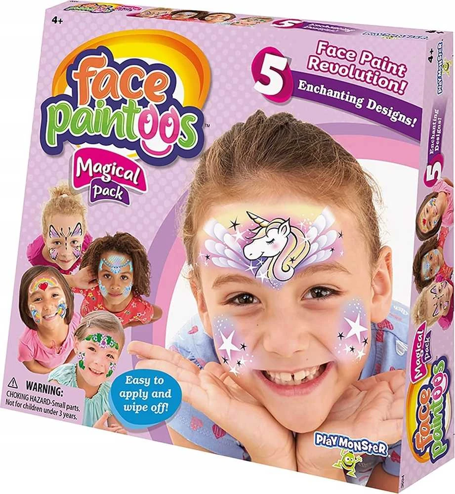 Interplay Entertainment FACE PAINTOOS Magical Pack, 6 vnt