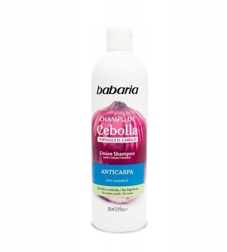 Intesa Babaria Cebolla Anti-Caspa Champu, 380 ml