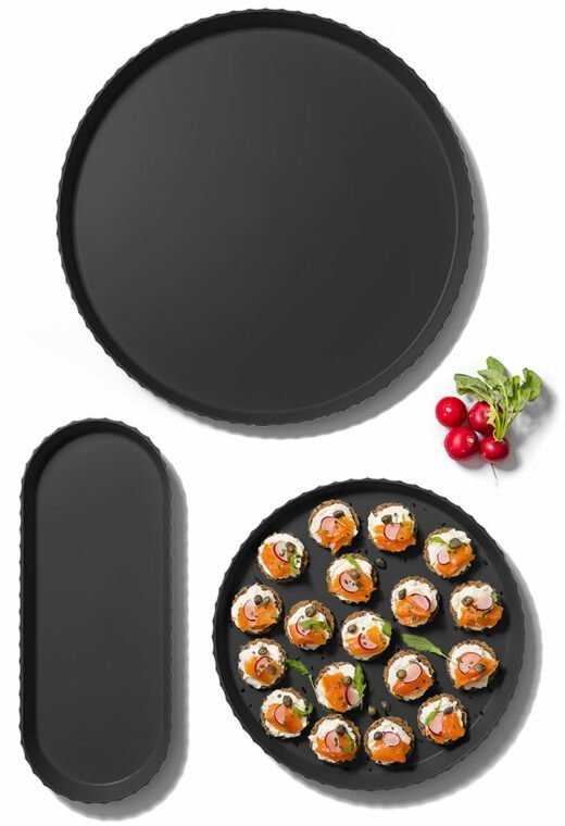 Intesi Tray, 30 cm, juodas, Paestum Collection