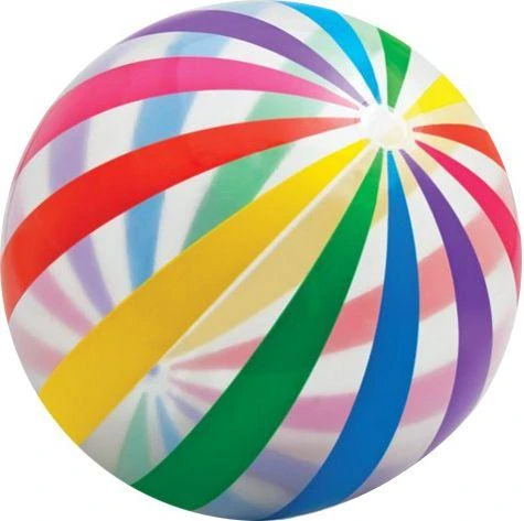 Pripučiamas paplūdimio kamuolys didelis Jumbo 107cm INTEX 59065