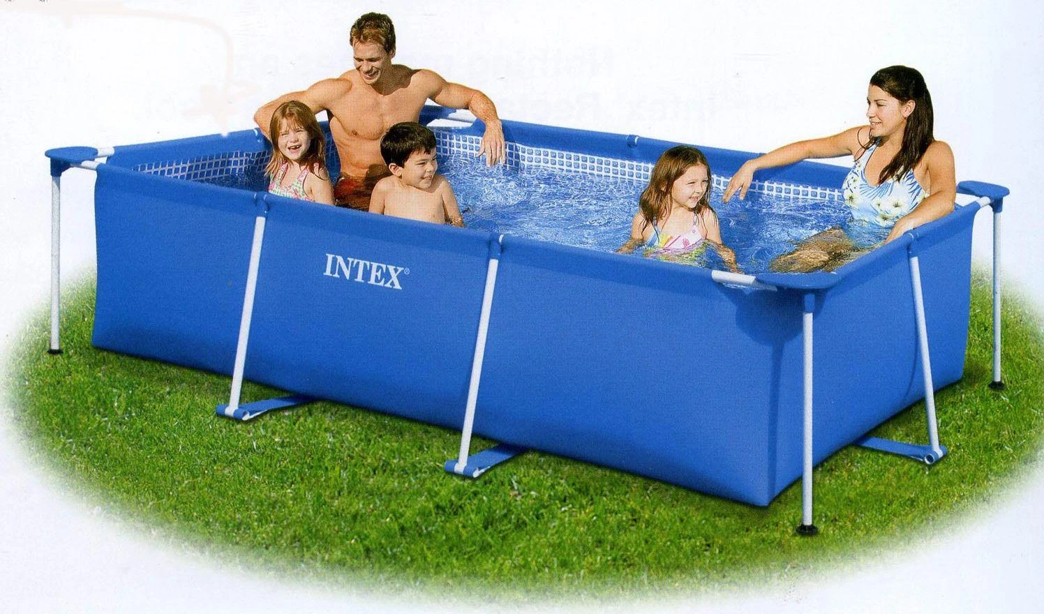Stačiakampis sodo baseinas Intex, 2.6x1.6m