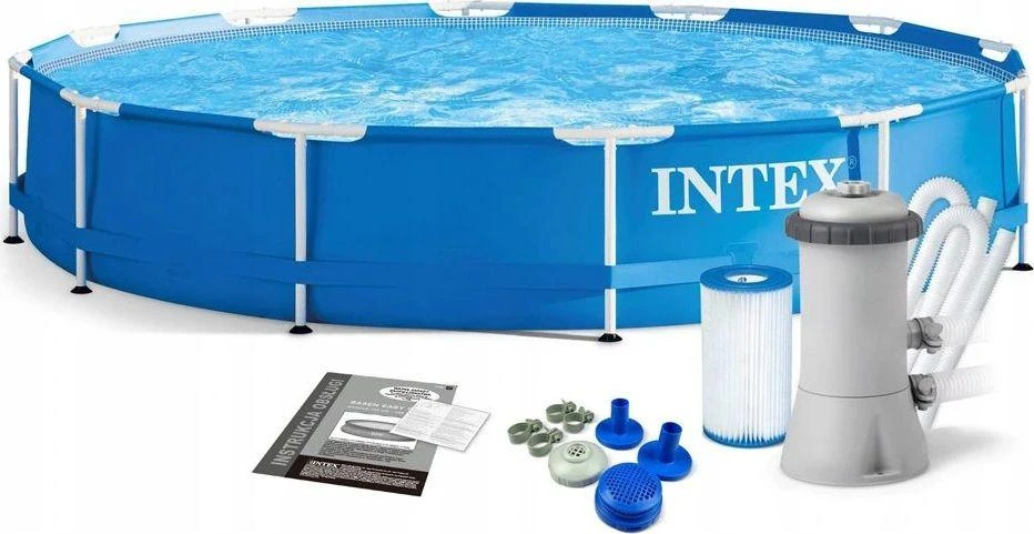Karkasinis baseinas su siurbliu Intex 28212GN 366x76cm aprašymas - Prekės nuotrauka
