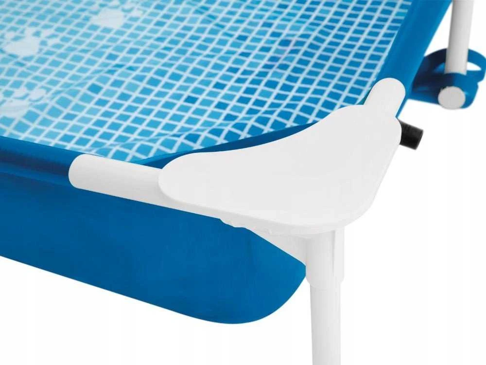 Intex šuniui karkasinis kvadratinis baseinas su pompa 48402NP
