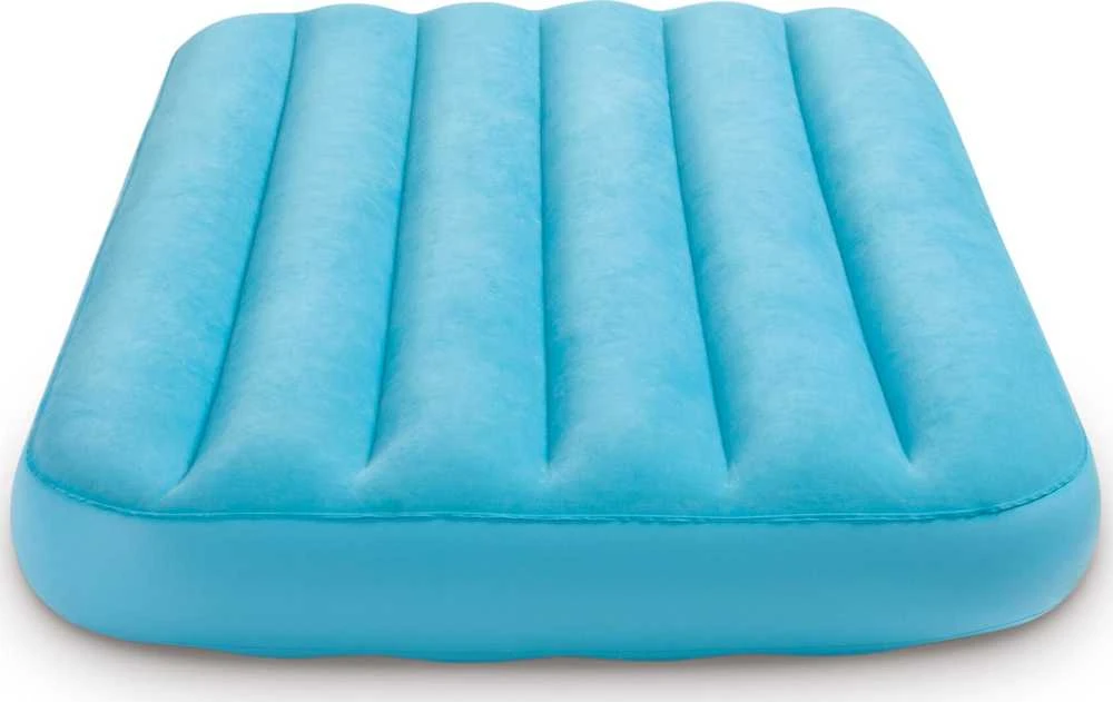 Pripučiamas vaikiškas čiužinys miegui 157x88x18 rožinis INTEX 66803