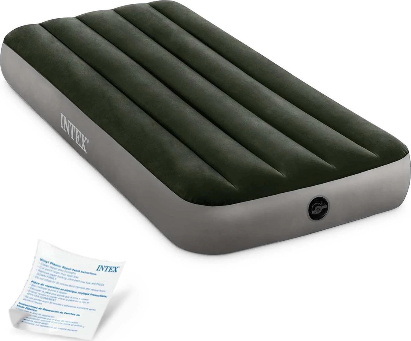 Pripučiamas čiužinys INTEX Cot Dura-Beam, Prestige Downy Airbed 76x191x25cm