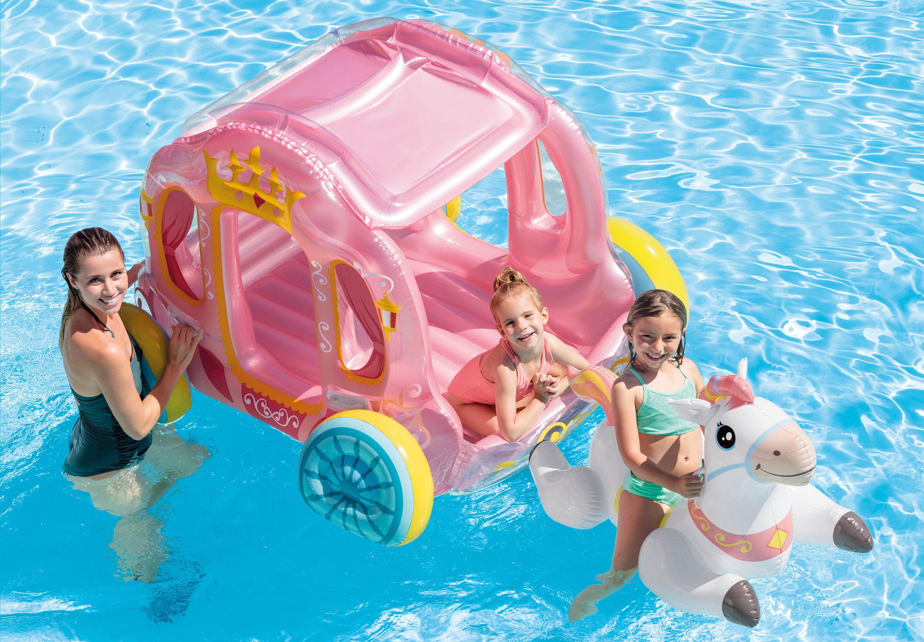 Intex Princess Carriage Pripučiamas 56514NP Rožinė