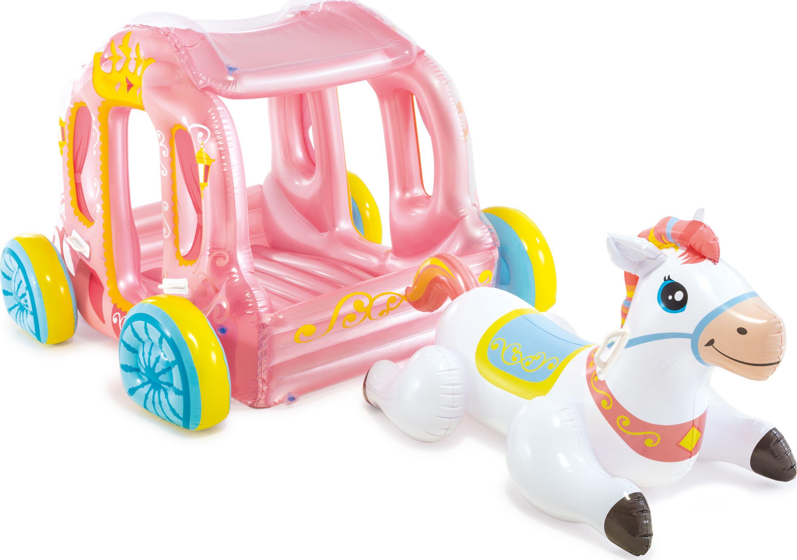 Intex Princess Carriage Pripučiamas 56514NP Rožinė