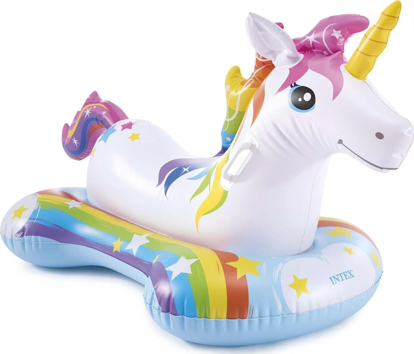 Intex Unicorn Ride-on Pripučiamas plaustas, 163x86cm