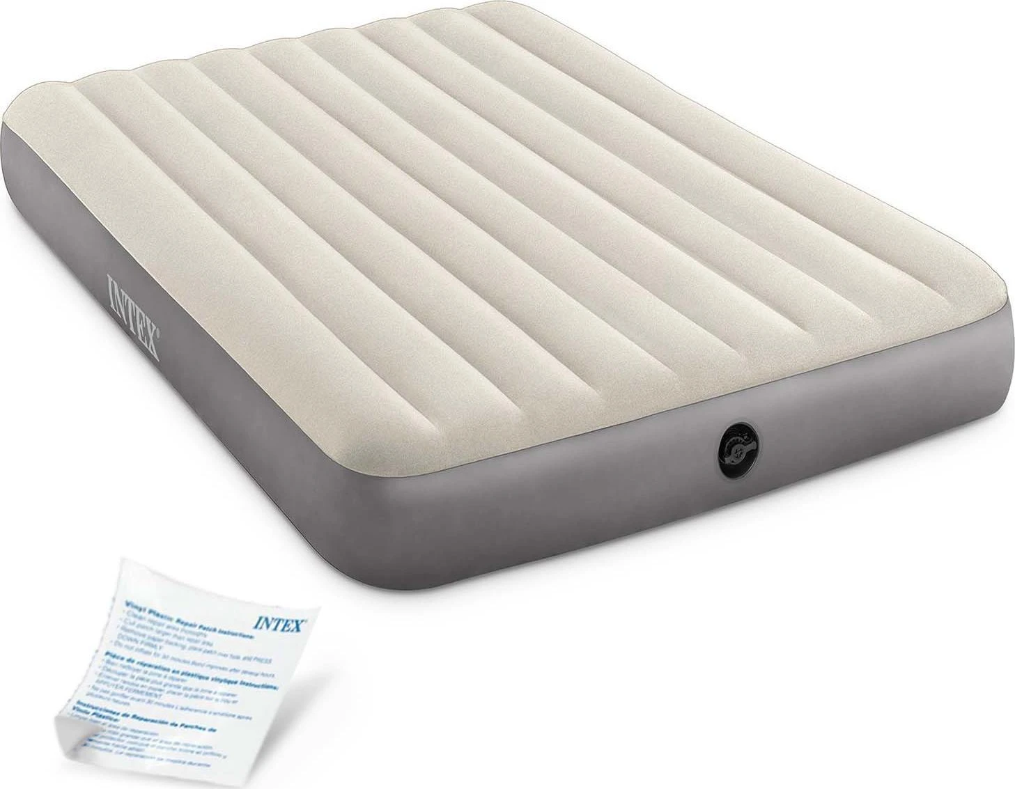 Pripučiamas čiužinys INTEX Deluxe DURA-BEAM Queen 152x203x25 cm