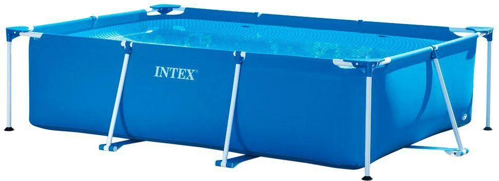 Stačiakampio formos sodo rėmas baseinas 220 x 150 cm 28270 INTEX