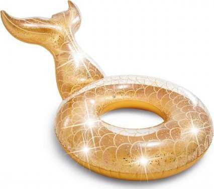 Plaukimo ratas Mermaid Tail Intex, 175 X 119 cm