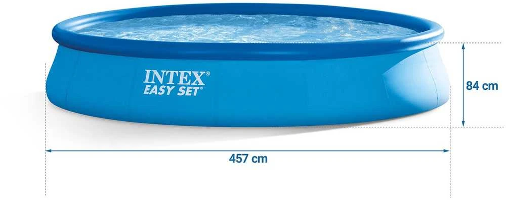 Baseinas INTEX Easy Set 457X84 cm su filtravimo pompa