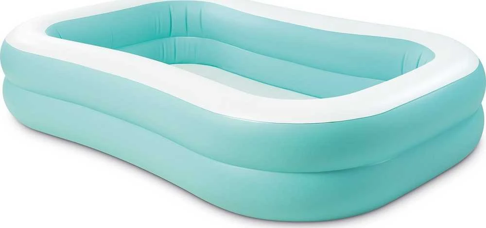 Pripučiamas baseinas INTEX Mandarin Swim Center Family Pool 229x147x46 cm