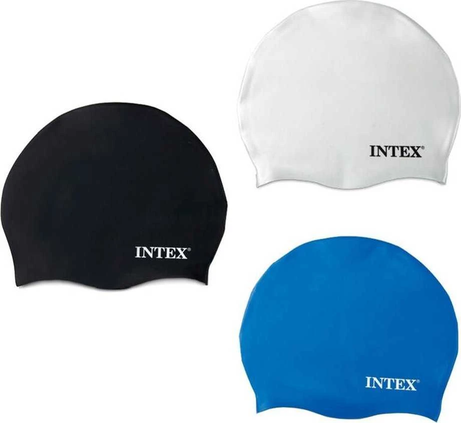 Silikoninė plaukimo kepuraitė, Intex, 55991
