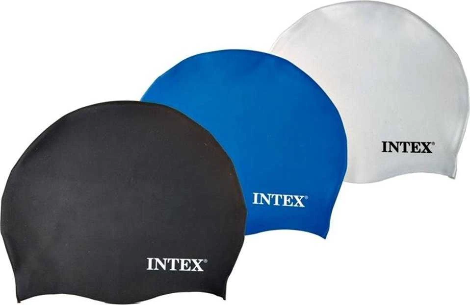 Silikoninė plaukimo kepuraitė, Intex, 55991