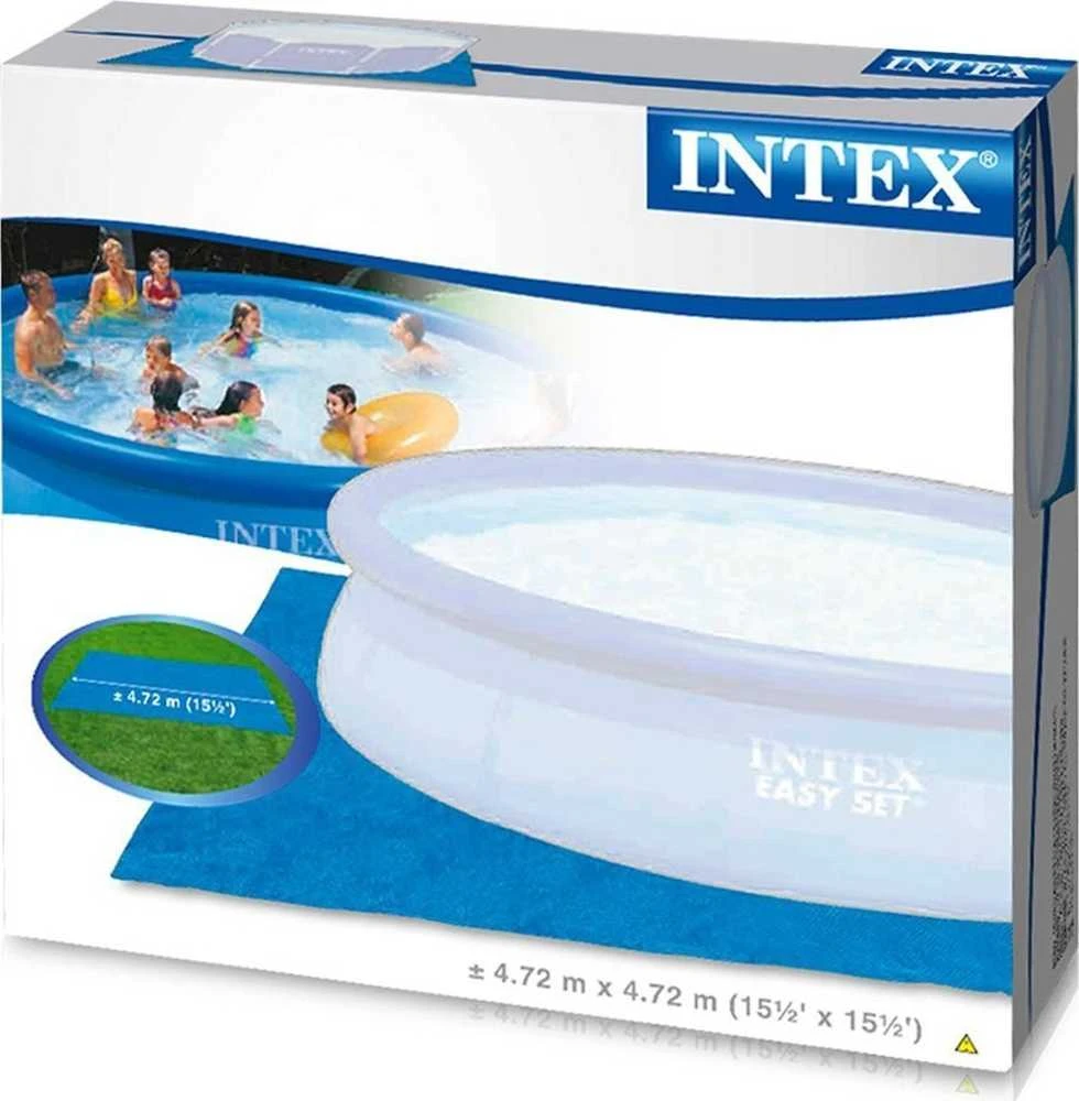INTEX kilimėlis po baseiną 28048, 472 x 472 cm