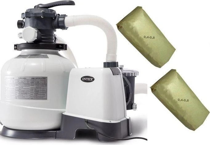 Baseino filtro smėlio siurblys 10 500 L/h INTEX 26648