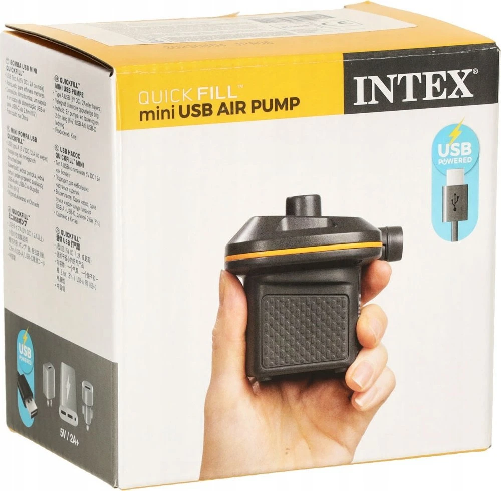 Bestway Elektrinė pampa čiužiniams, Intex Quickfill su 2 antgaliais