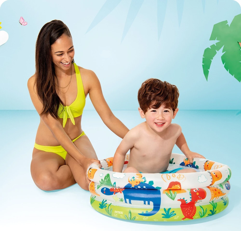 Pripučiamas vaikų baseinas - INTEX 57106NP vaikiškas baseinėlis