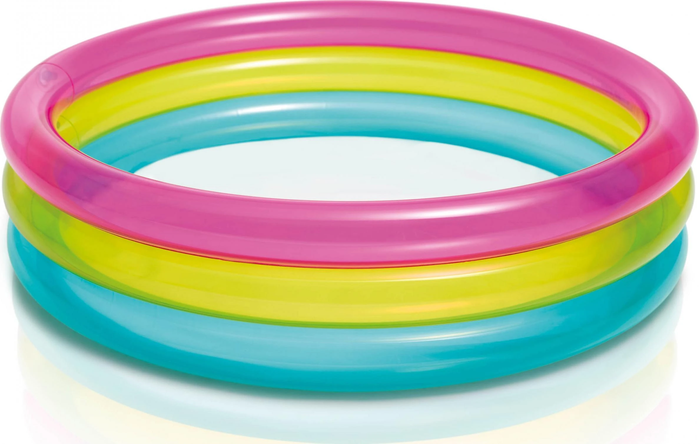 Baseinas pripučiamas INTEX Rainbow Baby Pool 86x25cm