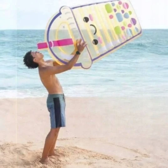 Pripučiamas plaustas Intex BOBA BUDDY 73 cm x 42 cm