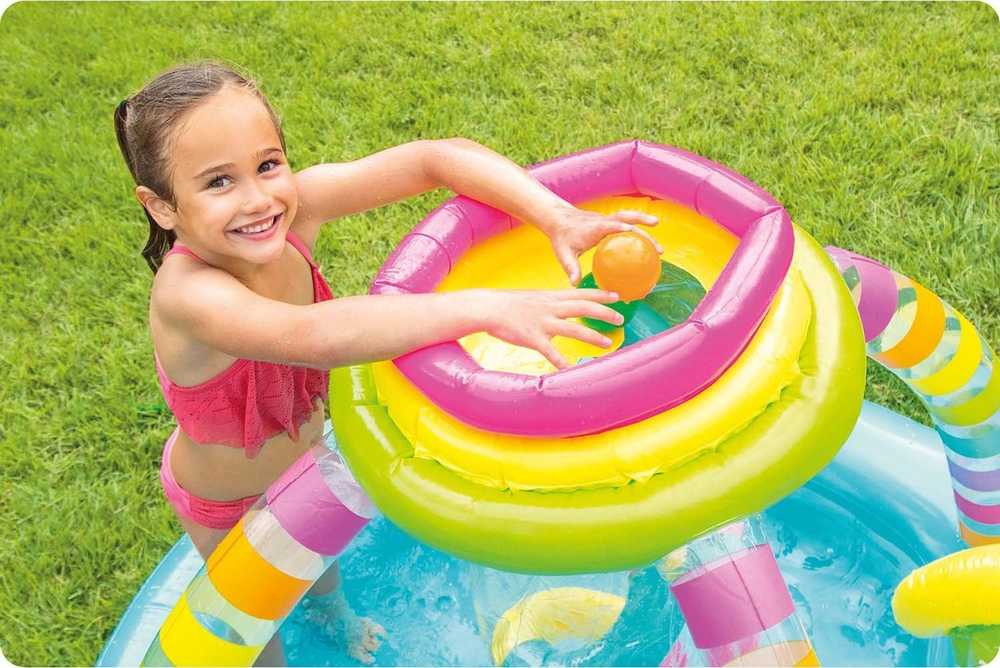 Pripučiama žaidimų aikštelė „Intex 56137 Rainbow“