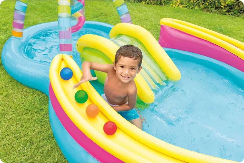 Pripučiama žaidimų aikštelė „Intex 56137 Rainbow“