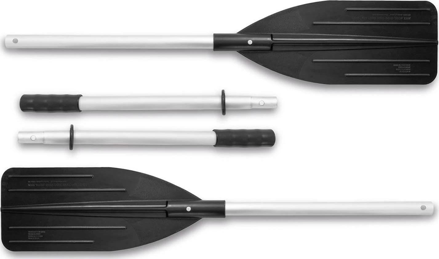 INTEX aliuminiai baidarės irklai, 2 vnt., viengubi, 137 cm