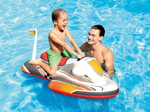 Daugiaspalvis „Intex Wave Rider Ride-On“, 117 x 77 cm, 3 ir vyresni
