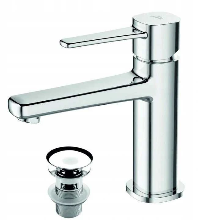 Maišytuvas praustuvui Invena Invena baterija umywalkowa Glamour, chrom BU-02-001-V