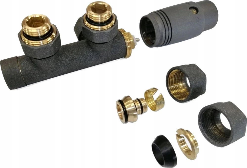Invena INVENA DUOPLEX APATINEI ATRAMAI 50MM GRAFITAS
