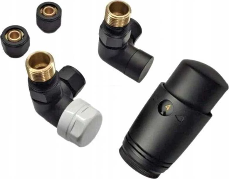 Invena INVENA KPL TERMOSTATAS. AXIAL JUODA