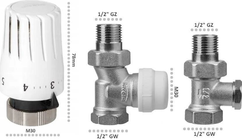 Invena KPL TERMOSTATINIS TIESUS SU KITA PIRMINĖS GALVA MINI 2 PROV [1]