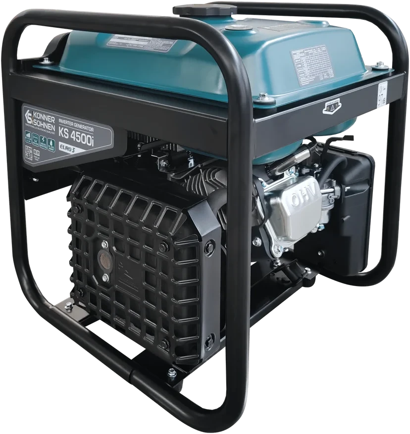 Inverterinis benzininis generatorius Könner & Söhnen KS 4500i, 4,2 kW, 230 V, 13 l