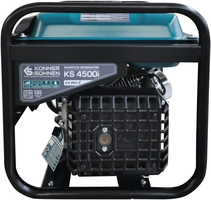 Inverterinis benzininis generatorius Könner & Söhnen KS 4500i, 4,2 kW, 230 V, 13 l