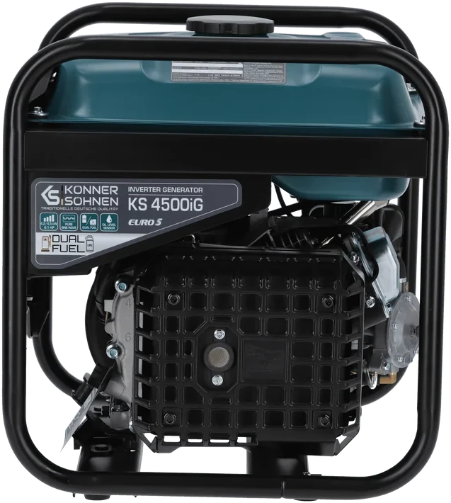 Inverterinis generatorius Könner & Söhnen KS 4500iG, 4,2 kW, 230 V, 13 l, dviejų kuro rūšių
