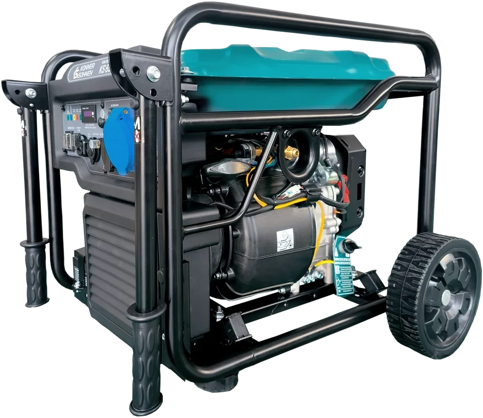 Inverterinis generatorius Könner & Söhnen KS 6500iEG, 6,5 kW, dviejų kuro rūšių, 230 V, 17 l