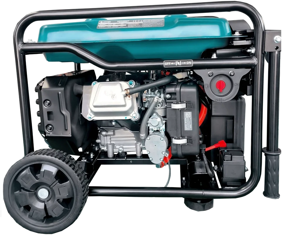 Inverterinis generatorius Könner & Söhnen KS 6500iEG, 6,5 kW, dviejų kuro rūšių, 230 V, 17 l