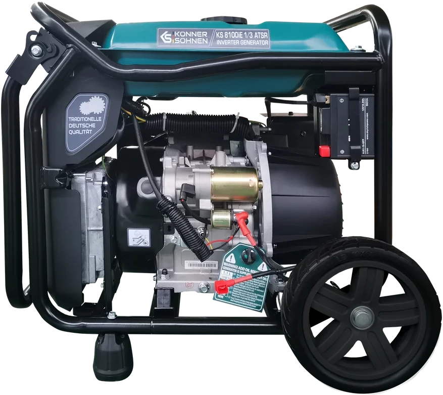 Inverterinis generatorius Könner & Söhnen KS 8100iE 1/3 ATSR, 8,5 kW, 230/400 V, 20 l