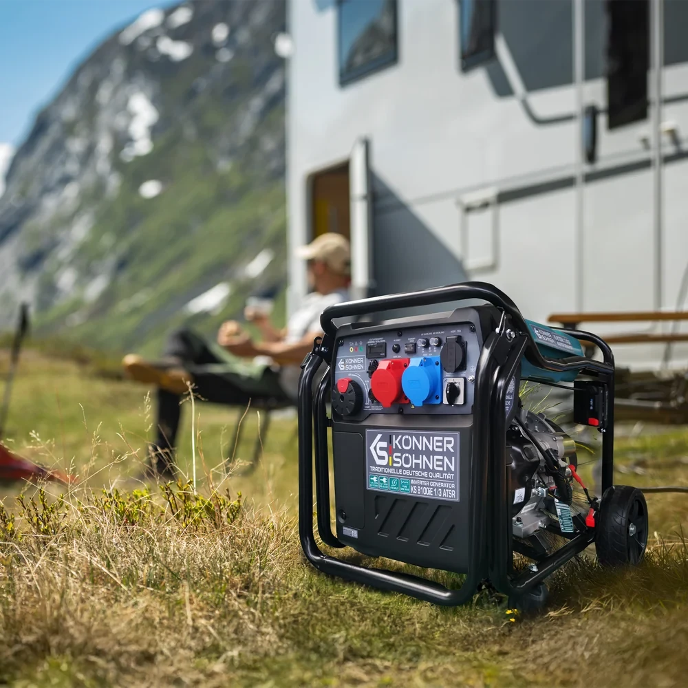 Inverterinis generatorius Könner & Söhnen KS 8100iE 1/3 ATSR, 8,5 kW, 230/400 V, 20 l