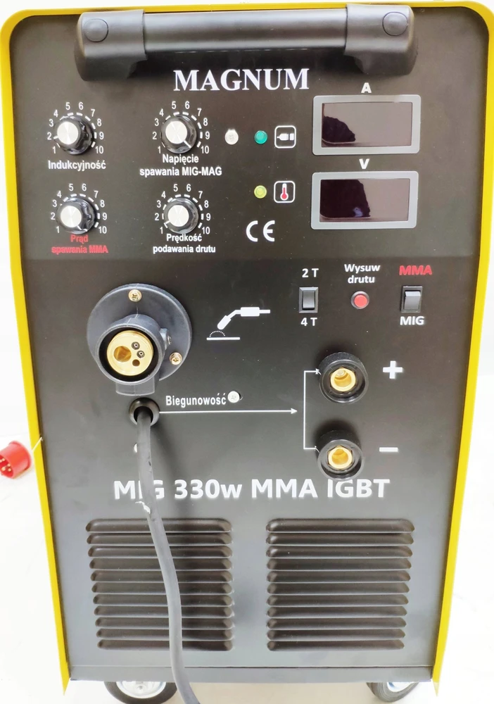 Suvirinimo pusautomatis INVERTOROWY MIG-330 W IGBT UMI330WIGB