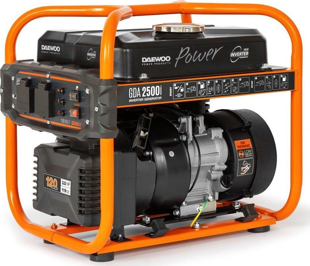 DAEWOO inverterinis benzininis generatorius 1.8KW 230V/GDA 2500i