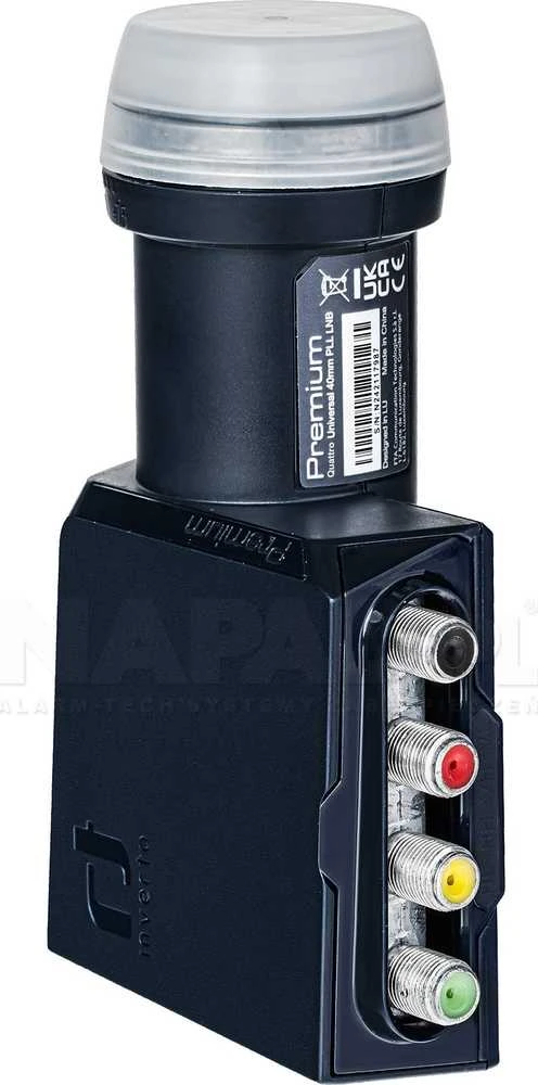 Quattro Inverto PREMIUM LNB su keturiomis jungtimis