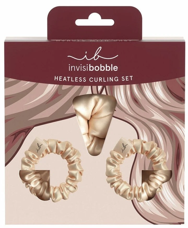 Invisibobble plaukų garbanojimo rinkinys Rankena su garbana 3 vnt