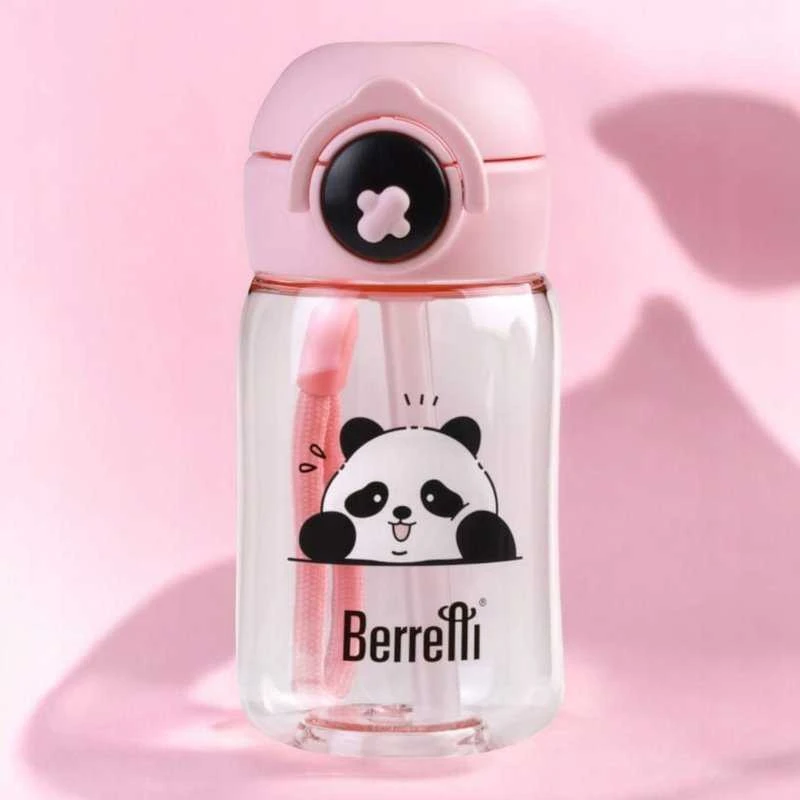 Berretti ion8 Buteliukas DZIECIĘCA PANDA NA WODĘ 360ML BR-0237 RÓŻOWA